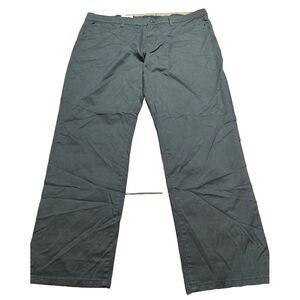 New English Laundry Mens Stretch Twill Military Green Chino Pants NWT Sz 40 X 30